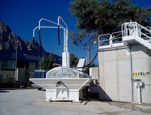 concrete recycling plant
