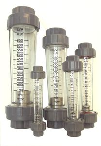 variable-area flow meter