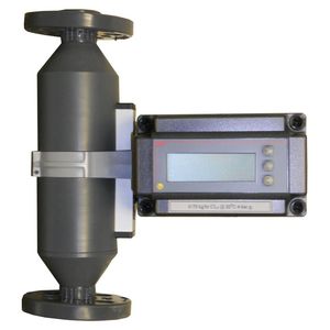 variable-area flow meter / digital / 4-20 mA / high-pressure