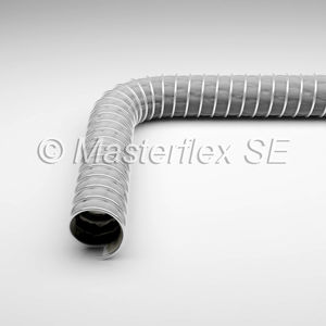 exhaust gas hose / for hot air / for fume extraction / exhaust