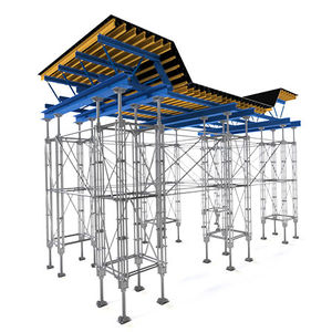 fixed scaffolding tower