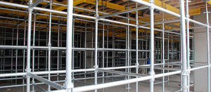 fixed scaffolding tower