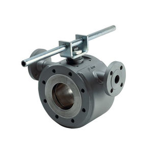 jacketed valve / floating ball / manual / wafer