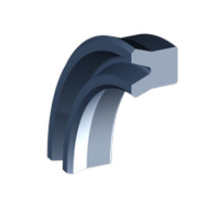U-shaped seal / piston / rod