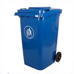 HDPE waste bin