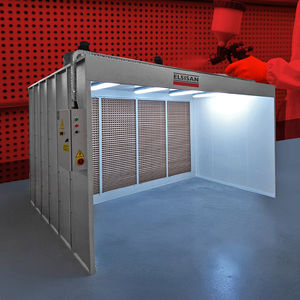 open spray booth 1