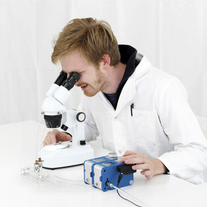 laboratory pump / stand-alone / micro-flow / with pressure controller