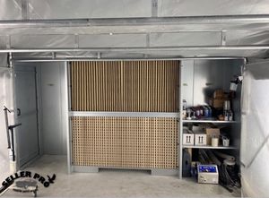 enclosed paint booth