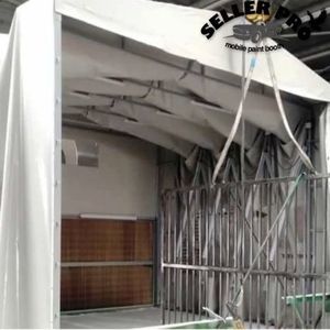 open paint booth