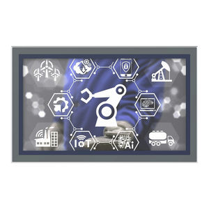 TFT-LCD monitor / 5-wire resistive touch screen / 15.6
