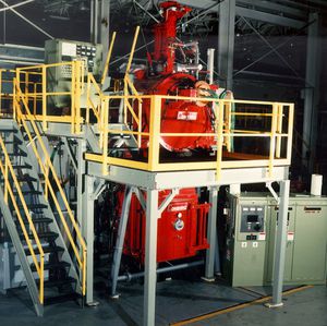 melting furnace / casting / thermal / chamber