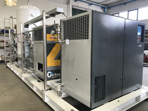 high-purity nitrogen generator / laboratory / process / PSA