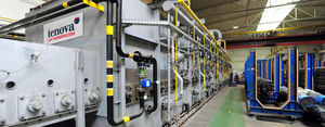 annealing furnace / roller / gas / inert gas