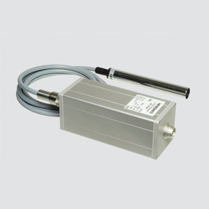 high temperature infrared pyrometer / with remote sensing head / shortwave / for metals