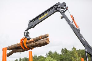 trailer-mounted crane 1