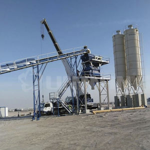 stationary concrete batching plant