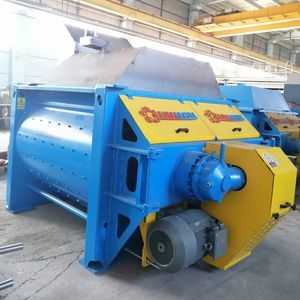 twin-shaft concrete mixer