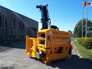 compact loader snow blower