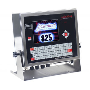 LCD display weight indicator - Baykon BX21 - AWM Ltd - panel-mount ...