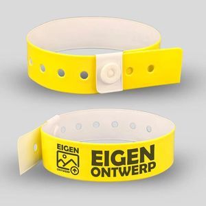 vinyl security wristband