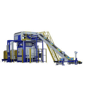 high level infeed palletizer 1