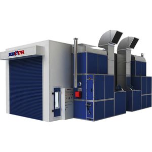 enclosed spray booth