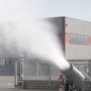dust binding fog cannon