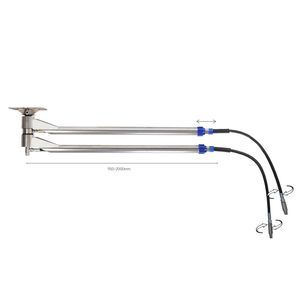ceiling-mounted articulated arm