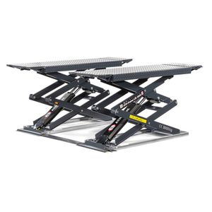 double-scissor post lift