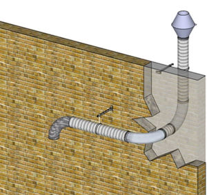 spiral air duct