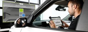 commercial vehicle ADAS calibration system