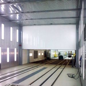 spray washing tunnel