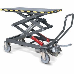 foot-operated lift table