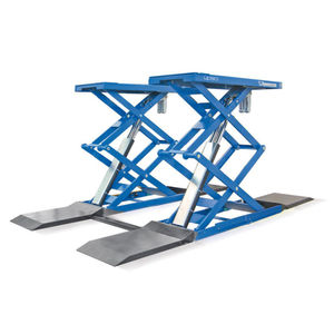 double-scissor post lift