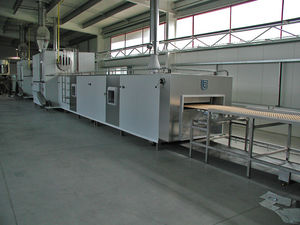 biscuit production line with dough mixer