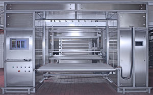 food product loading and unloading system