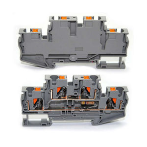 DIN rail resistor unit