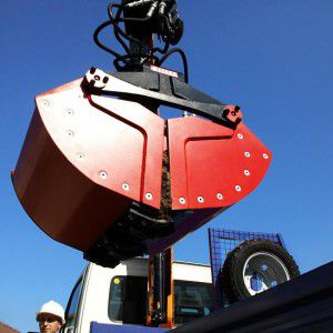 hydraulic clam bucket