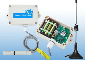 wireless humidity and temperature sensor