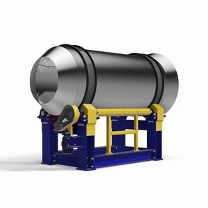 rotary drum dryer / for bulk materials / mixer / granulator