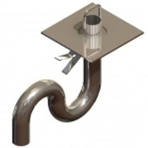 带密封环的虹吸管