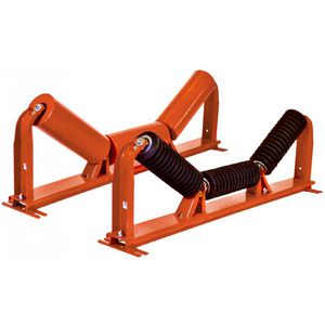 self-centering idler roller