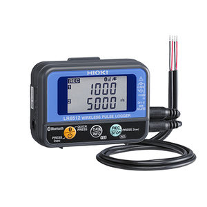 flow data logger / pulse / wireless / dual-channel