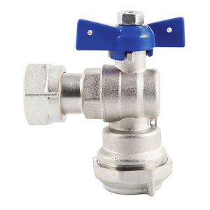 ball valve / manual / for water / brass