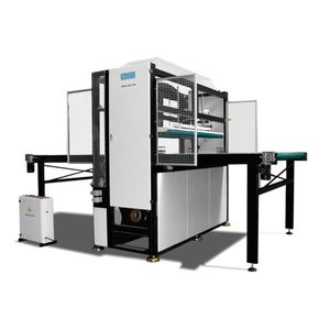 orbital stretch wrapping machine / horizontal / automatic / industrial