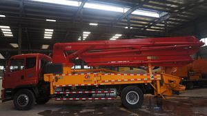construction truck-mounted concrete pump
