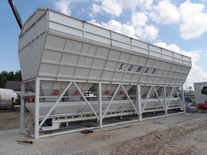 stationary concrete batching plant