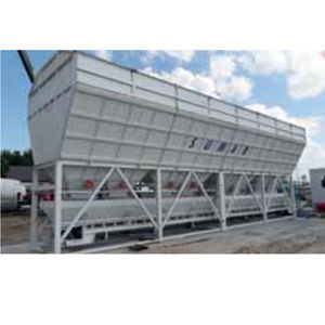 stationary concrete batching plant