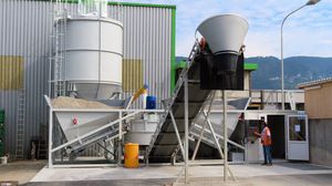 automatic concrete batching plant