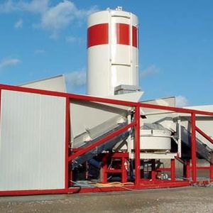 移动式混凝土配料装置